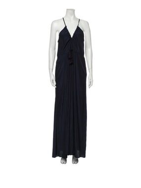 LAST WEEK, FINAL MARKDOWN! Calypso St. Barth Batinly Black Spaghetti-Strap Maxi